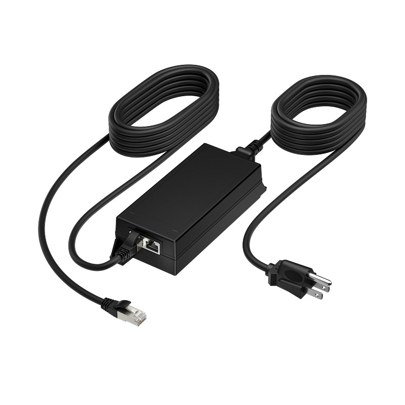 อะแดปเตอร์ Poly PoE++ 65W 2.5G Adapter with 3.66m CAT6A Cable and Power Cord (B5NH6AA)