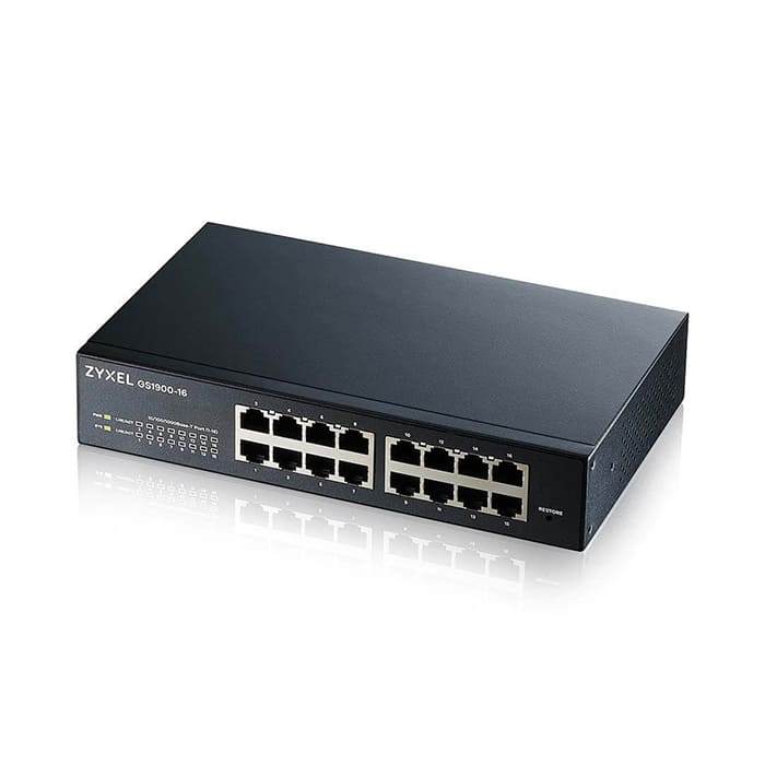 สวิตช์เครือข่ายแบบจัดการได้ Zyxel GS1920-24 Smart Managed Switch