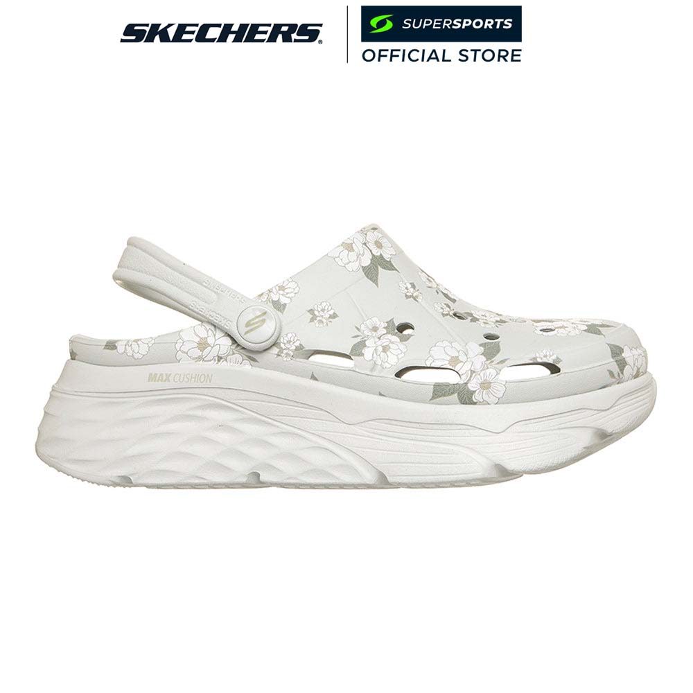 SKECHERS Max Cushioning Foamies - Gardenia รองเท้าแตะผู้หญิง