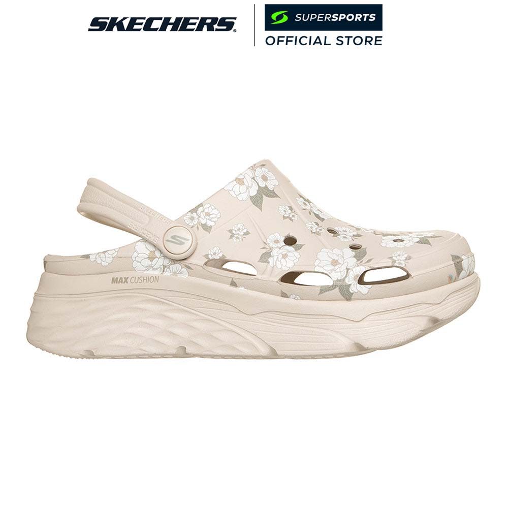 SKECHERS Max Cushioning Foamies - Gardenia รองเท้าแตะผู้หญิง