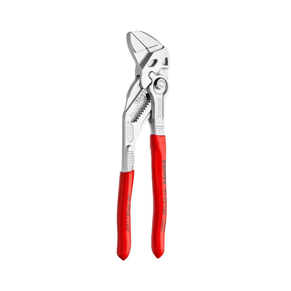KNIPEX คีมคอม้าชุบโครเมียม 180 มม.  86 03 180 จัดส่งโดย HomePro