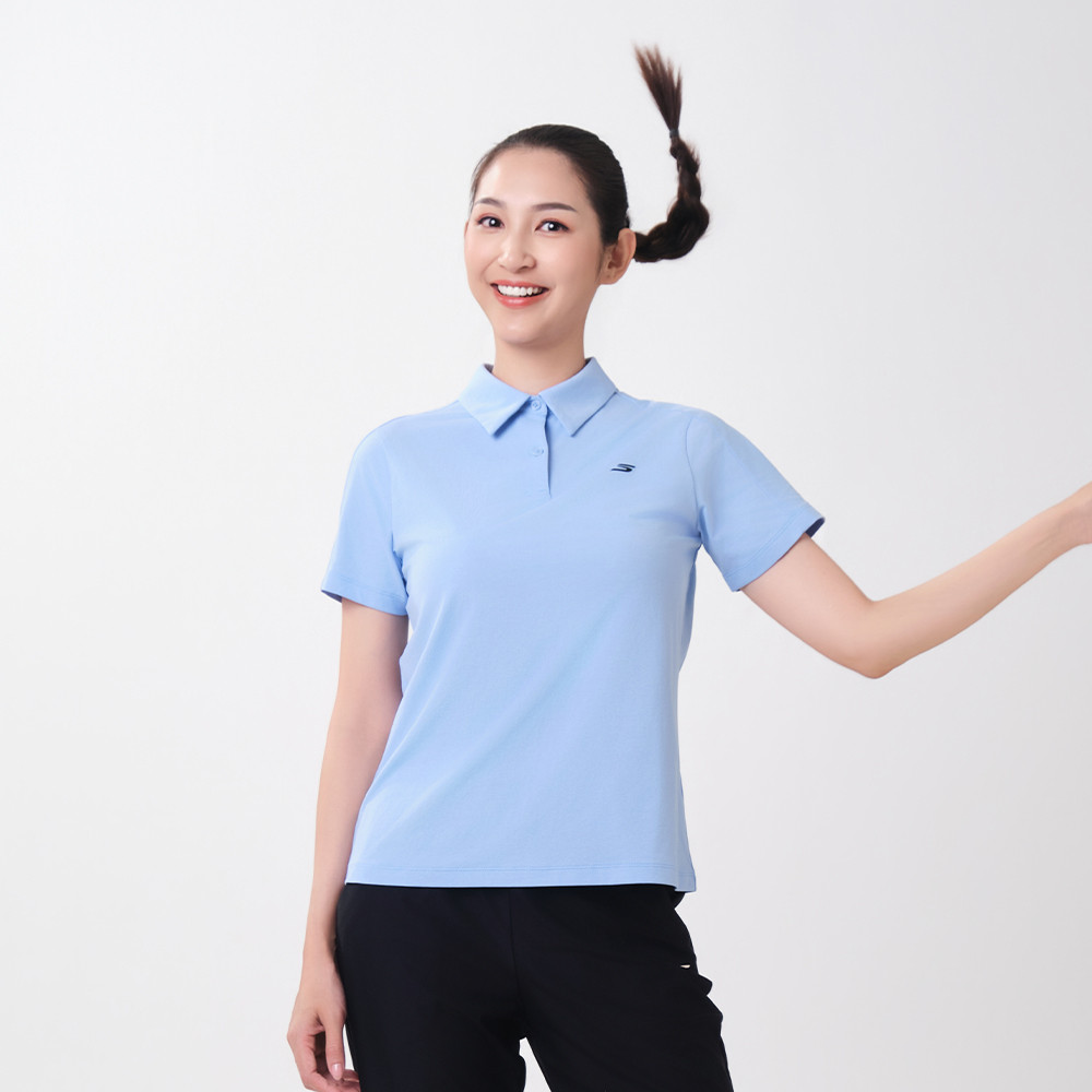 Skechers สเก็ตเชอร์ส เสื้อโปโลผู้หญิง Women Walking Performance Polo Tee - SP326W347-02MP (latest) — صورة 2