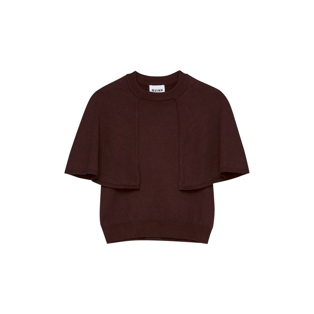Quinnn - Cape Sleeve Top เสื้อแฟชั่น (Q26WGWB050) — صورة 6
