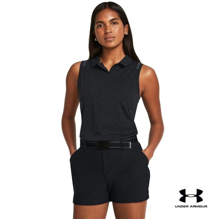 Under Armour Women's Curry Splash Sleeveless Polo