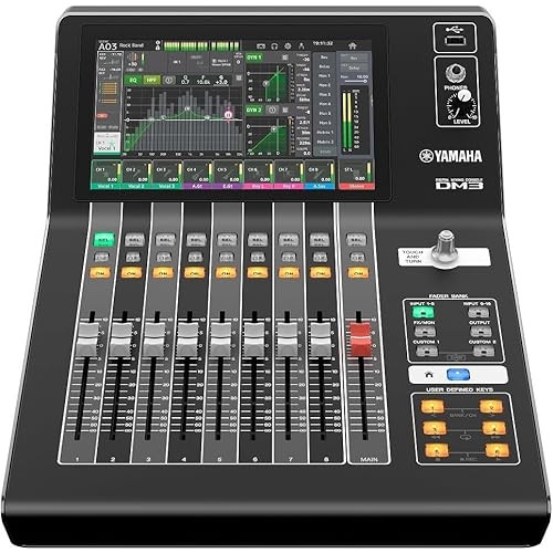 Yamaha Compact Digital Mixer Dm3 พร้อม Dante
