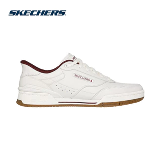 Skechers สเก็ตเชอร์ส รองเท้าผู้ชาย Men Slip-Ins Court Classics Recoil Shoes - 254200-NTBG Air-Cooled Memory Foam