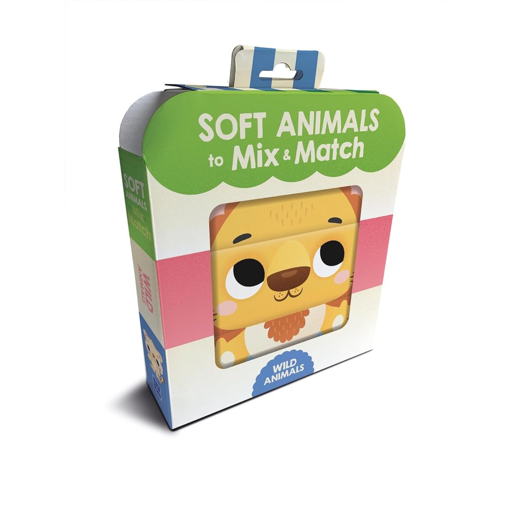 หนังสืออังกฤษใหม่ Wild Animals (Soft Animals to Mix & Match) (Soft Animals to Mix & Match)