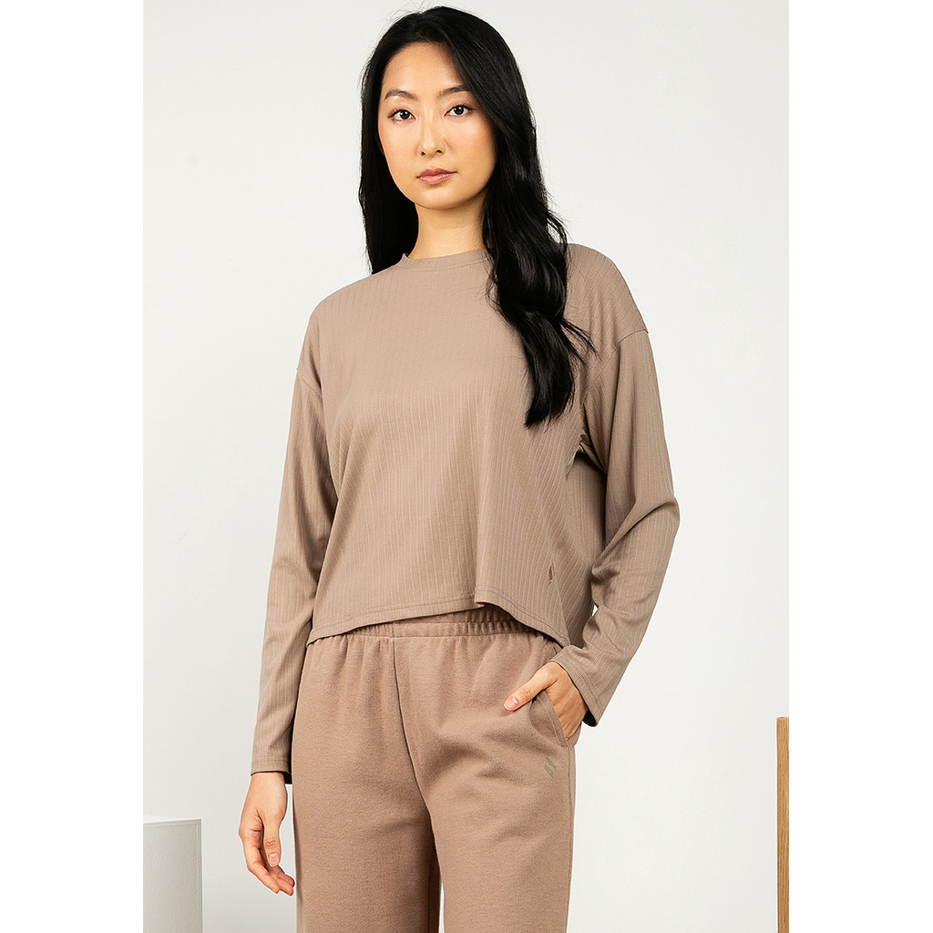 Skechers สเก็ตเชอร์ส เสื้อยืดแขนยาวผู้หญิง Women Long Sleeve Tee Apparel - SL325W442-04UV
