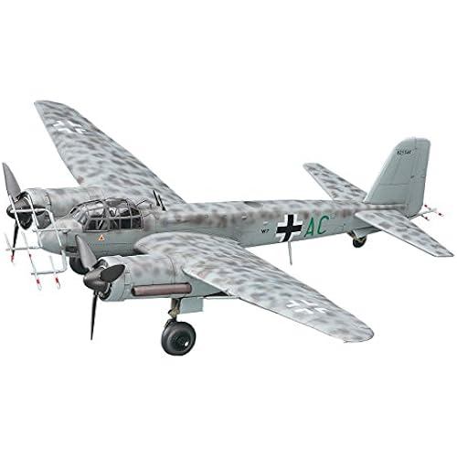 Hasegawa 1/72 Luftwaffe Junkers Ju88G-6 Nahat Jaeger Plastic Model E32