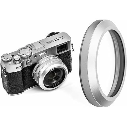 [Direct from JP] NiSi NC UV Filter for Fujifilm X100VI, Silver
