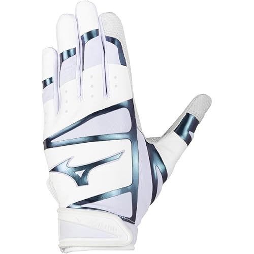 Mizuno Baseball Gloves F-257 1EJEA837 Size L White x Turquoise