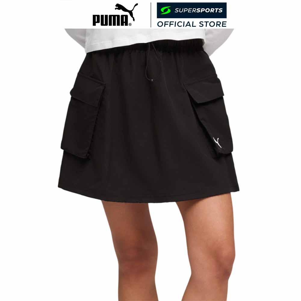 PUMA Wardrobe Essentials Cargo กระโปรงผู้หญิง