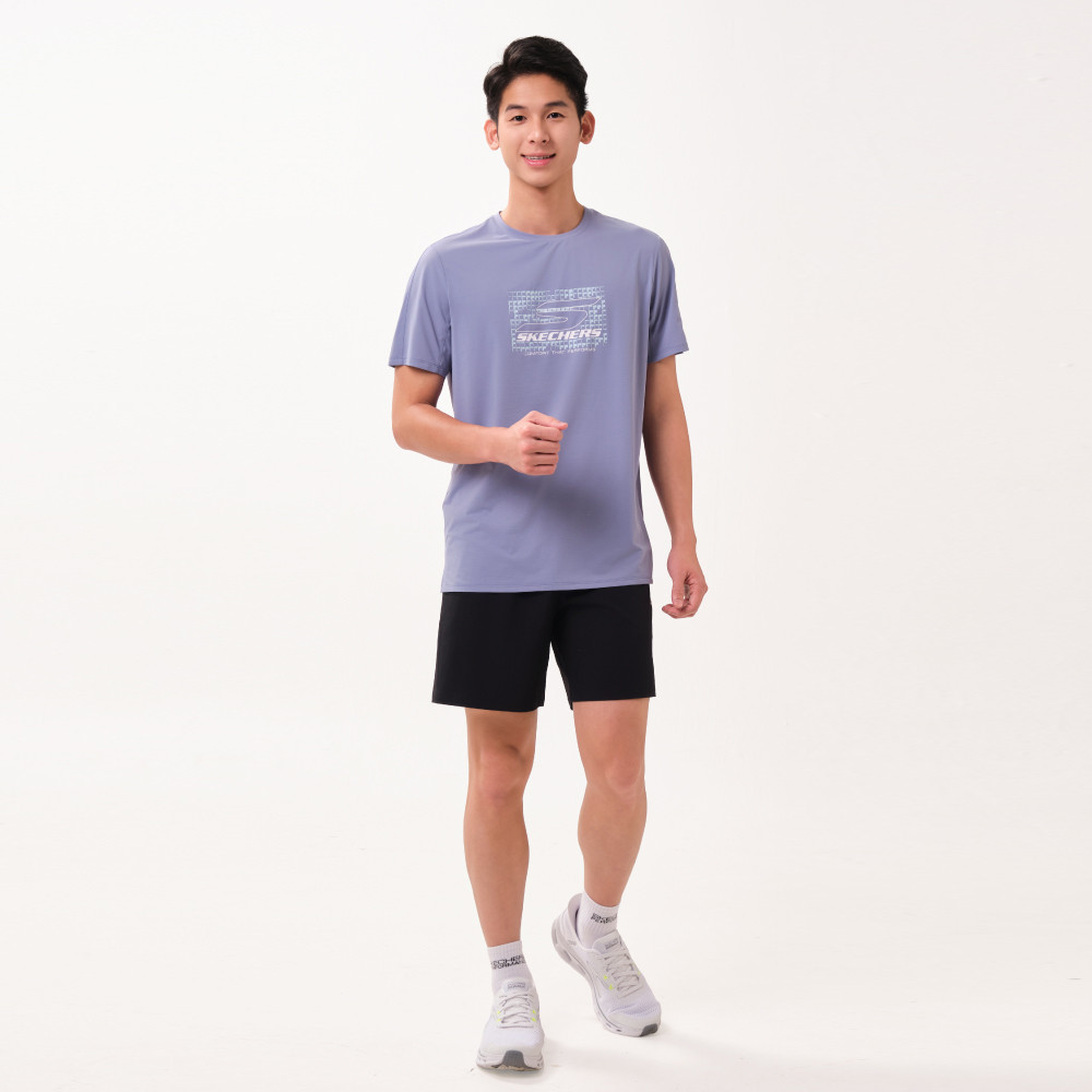 Skechers สเก็ตเชอร์ส กางเกงขาสั้นผู้ชาย Men Walking Performance Shorts - SP126M103-0018 — صورة 5
