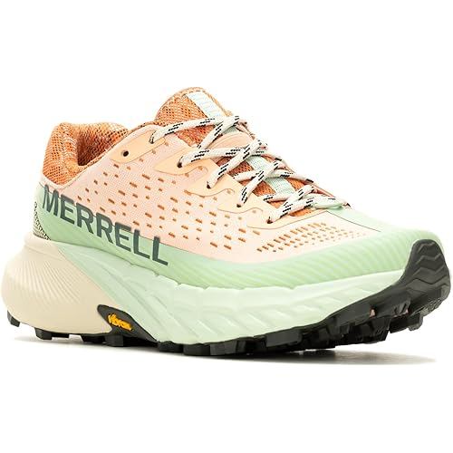 MERRELL AGILITY PEAK 5 Women s PEACH/SPRAY 22.5 cm 2E Trail Running Shoes