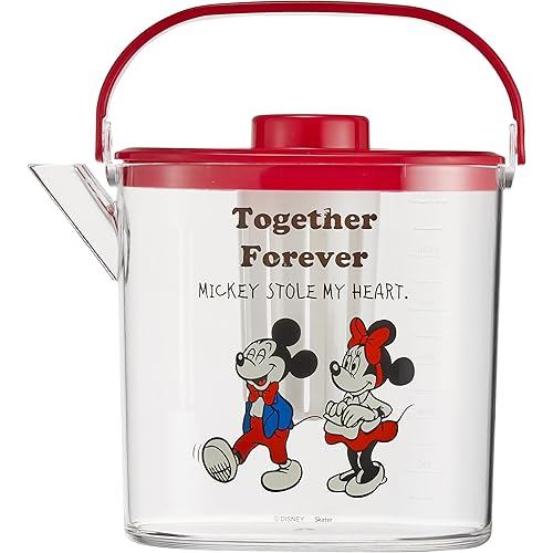 Skater Heat Resistant Cold Tea Pot with Strainer Mickey & Friends Comic Disney 1.2L CM10