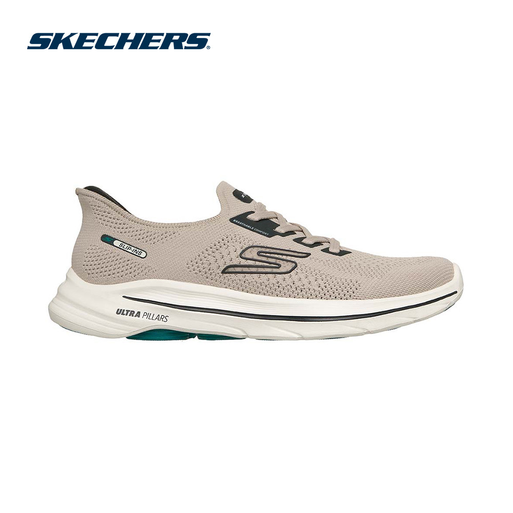 Skechers สเก็ตเชอร์ส รองเท้าผู้ชาย Men Slip-Ins GOwalk 8 Walking Shoes - 216792-TPE Air-Cooled Goga 
