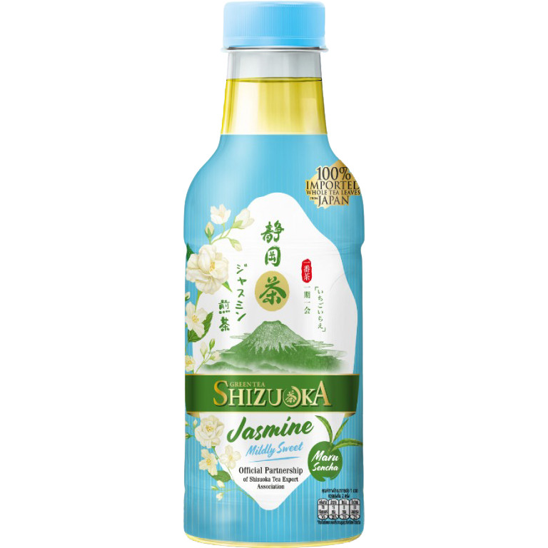 Shizuoka Jasmine Mildly Sweet 440 Ml. ชิซูโอกะ ชามะลิสูตรหวานน้อย 440 มล.