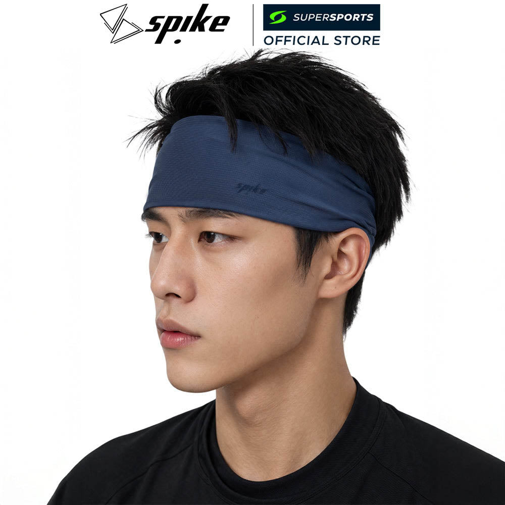 SPIKE عصابة رأس رياضية — أزرق — صورة 2