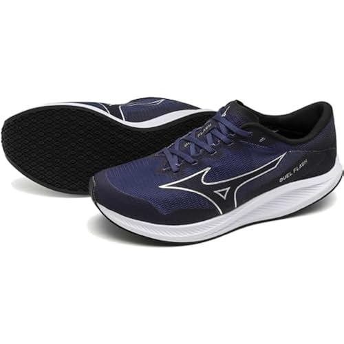 Mizuno Duel Flash Men s Navy x Silver Black 25.0 cm 3E