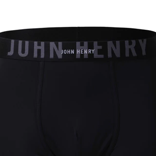 JOHN HENRY UNDERWEAR Fashion ทรงบ๊อกเซอร์ บรี๊ฟ รุ่น JU JU3FN1002 สีดำ
