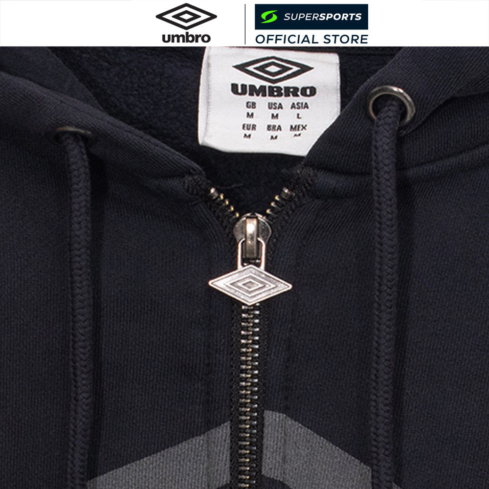 UMBRO Hoodie Washed Zip เสื้อแจ็กเก็ตผู้ชาย — صورة 4