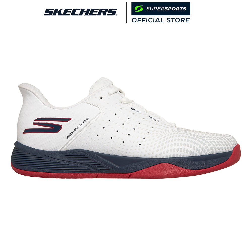 SKECHERS Slip-Ins: GO Pickleball Viper Court Reload รองเท้า Indoor Court ผู้ชาย