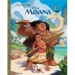 Moana Big Golden Book (Disney Moana) (Big Golden Book) [Hardcover]