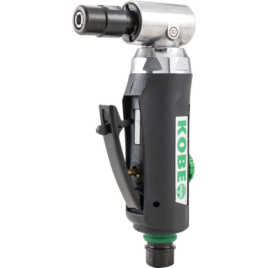 KOBE เครื่องเจียรแกนลมคอ 90 องศา (Angle Air Die Grinder) แต่งผิวชิ้นงาน รุ่น FDG090 รหัส KBE2702222K