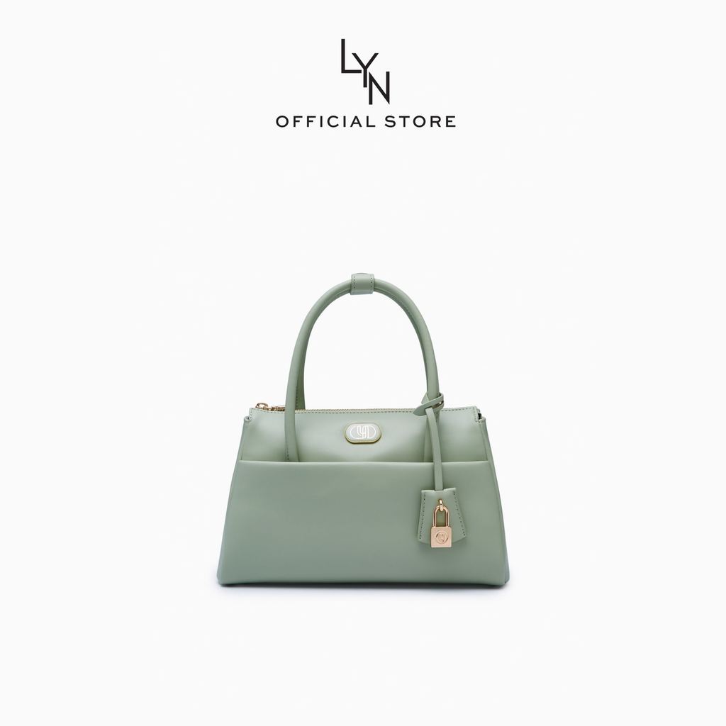 LYN - Ember M Top Handle Bag Green กระเป๋าถือ  (L26FBWC003)
