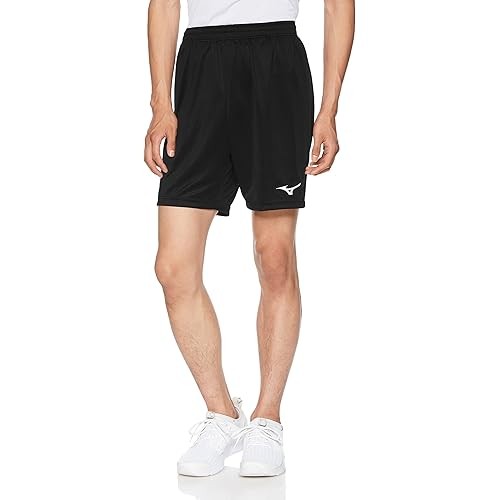 Mizuno Volleyball Wear Game Pants Durable Material Stretch Men s V2MB8003 09 Black 3XL