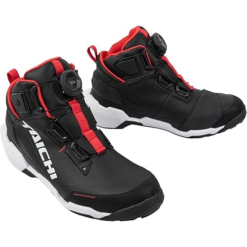 Rs Taichi รองเท้าขี่รถจักรยานยนต์กันน้ํา Protector ในตัว Boa Dial Shift Guard Drymaster Arrow Rss013