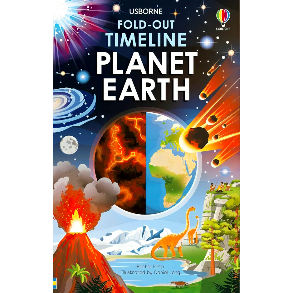 BBW หนังสือ FOLD-OUT TIMELINE OF PLANET EARTH ISBN:9781474991506