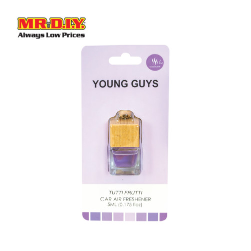 YOUNG GUYS น้ำหอมปรับอากาศในรถยนต์แบบแขวน กลิ่น Tutti Fruitti ขนาด 5 มล.