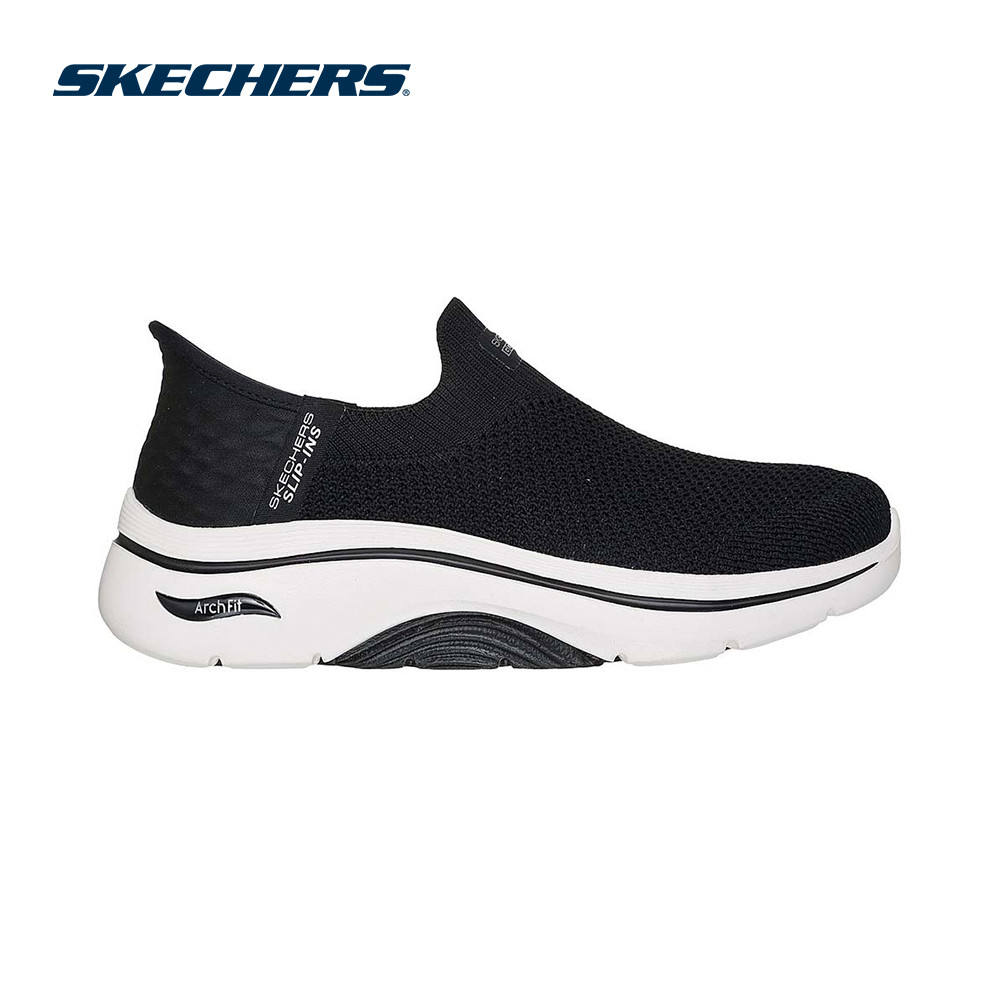 Skechers สเก็ตเชอร์ส รองเท้าผู้หญิง Women Slip-Ins GOwalk Arch Fit 2.0 Val Walking Shoes - 125310-BKW