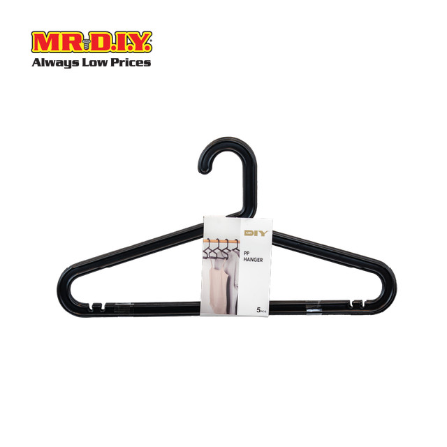 MR.D.I.Y. ไม้แขวนเสื้อพลาสติก ขนาด 40 x 0.5 x 21 ซม. (5 ชิ้น/แพ็ก)_8977336