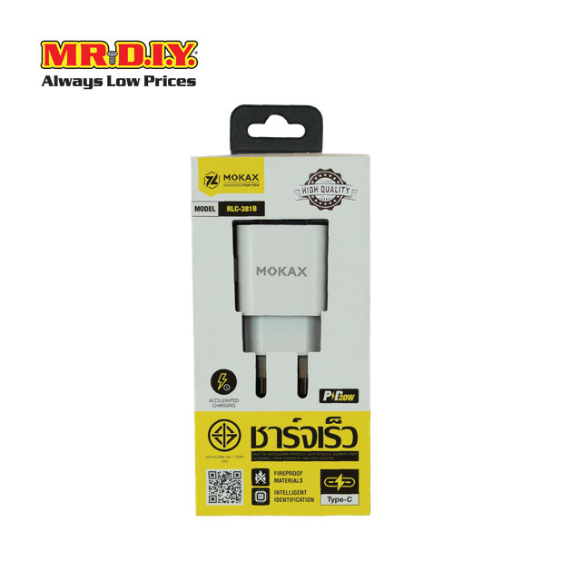 Mokax Adapter Charger หัวชาร์จ 1 ชิ้น_8995188