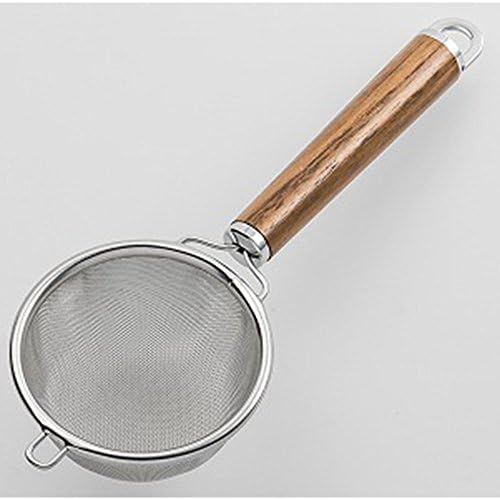 [Direct from JP] Suncraft Woody Time Tea Strainer, Made in Japan, Natural Wood Handle, Walnut, WT-17