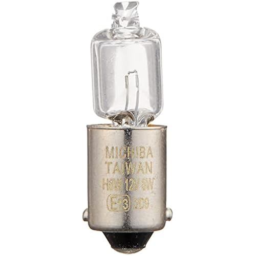 [Direct from JP] Kijima Motorcycle Parts Single Clear Bulb BAX9S 12V6W H6W (1 piece) 217-6116