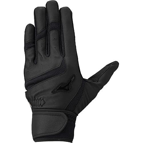 Mizuno Direct Store Limited Baseball Teen Age Teenage Batting Gloves 1EJEH845 SS Black