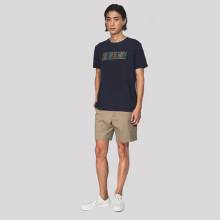 John Henry เสื้อยืดผู้ชาย ทรงเข้ารูป รุ่น JH F425MTSSM09 - สีกรมท่า