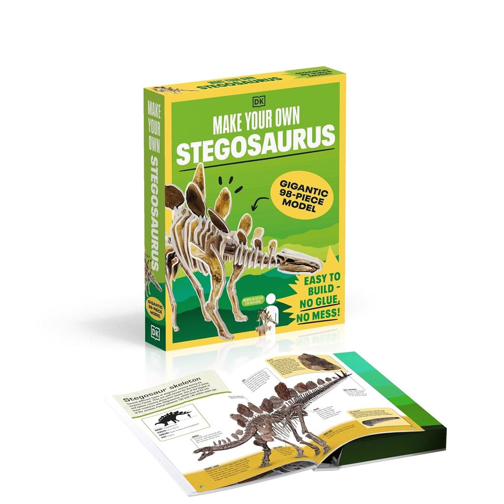 หนังสืออังกฤษใหม่ Make Your Own Stegosaurus (Dk Make Your Own) [Hardcover]