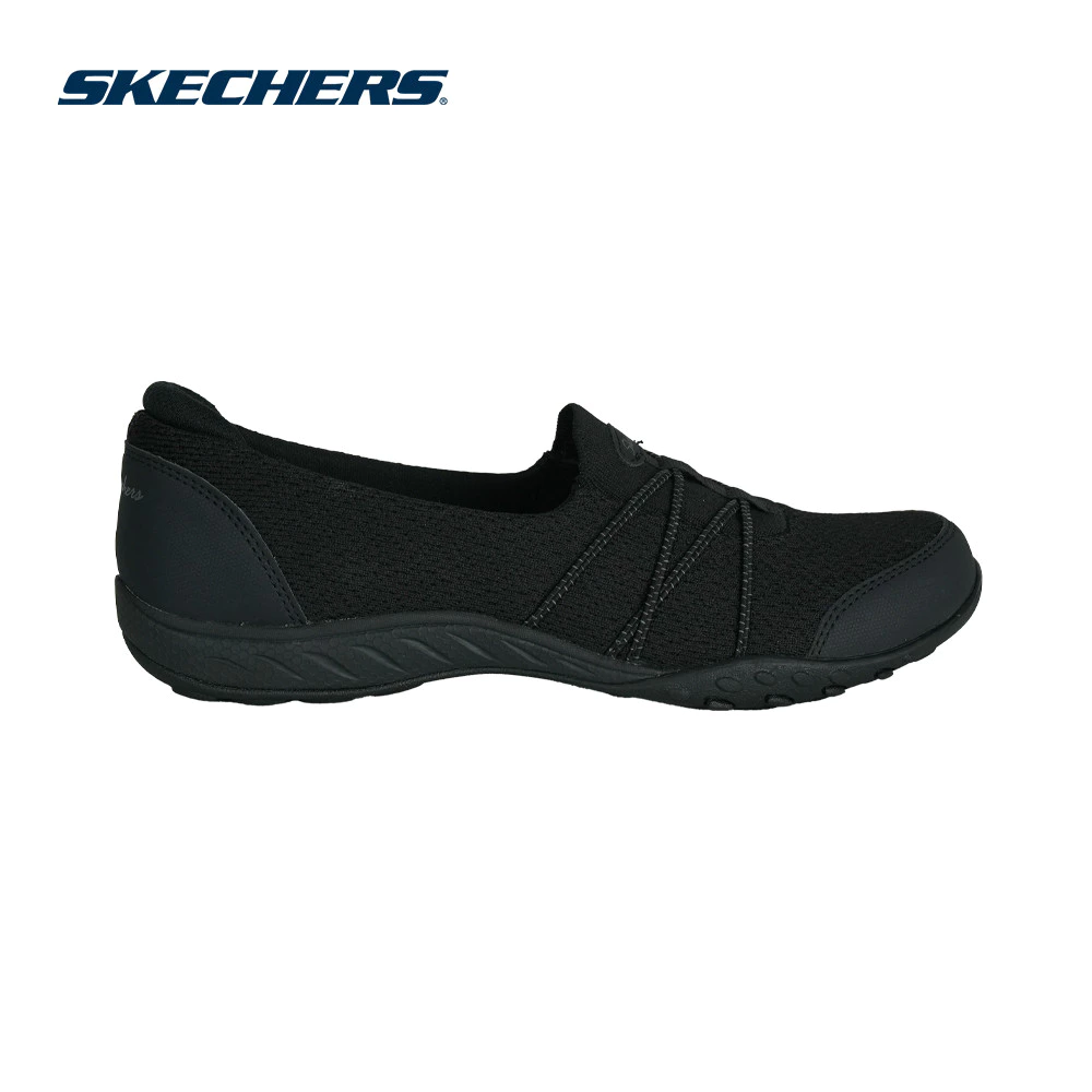 Skechers สเก็ตเชอร์ส รองเท้าผู้หญิง Women Breathe-Easy Active Shoes - 100758-BBK - Air-Cooled Memory Foam