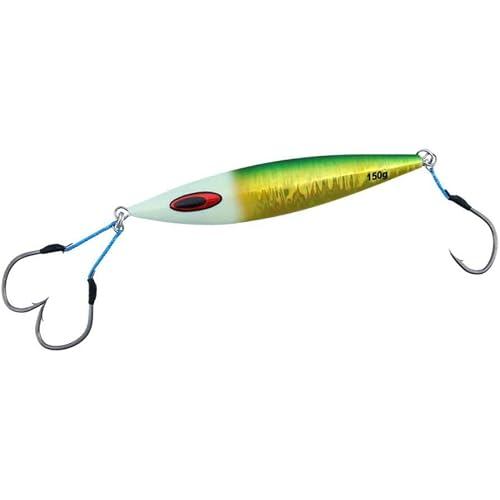 DAIWA Soltiga FK Jig-H 150g MG Red Gold Glow Head