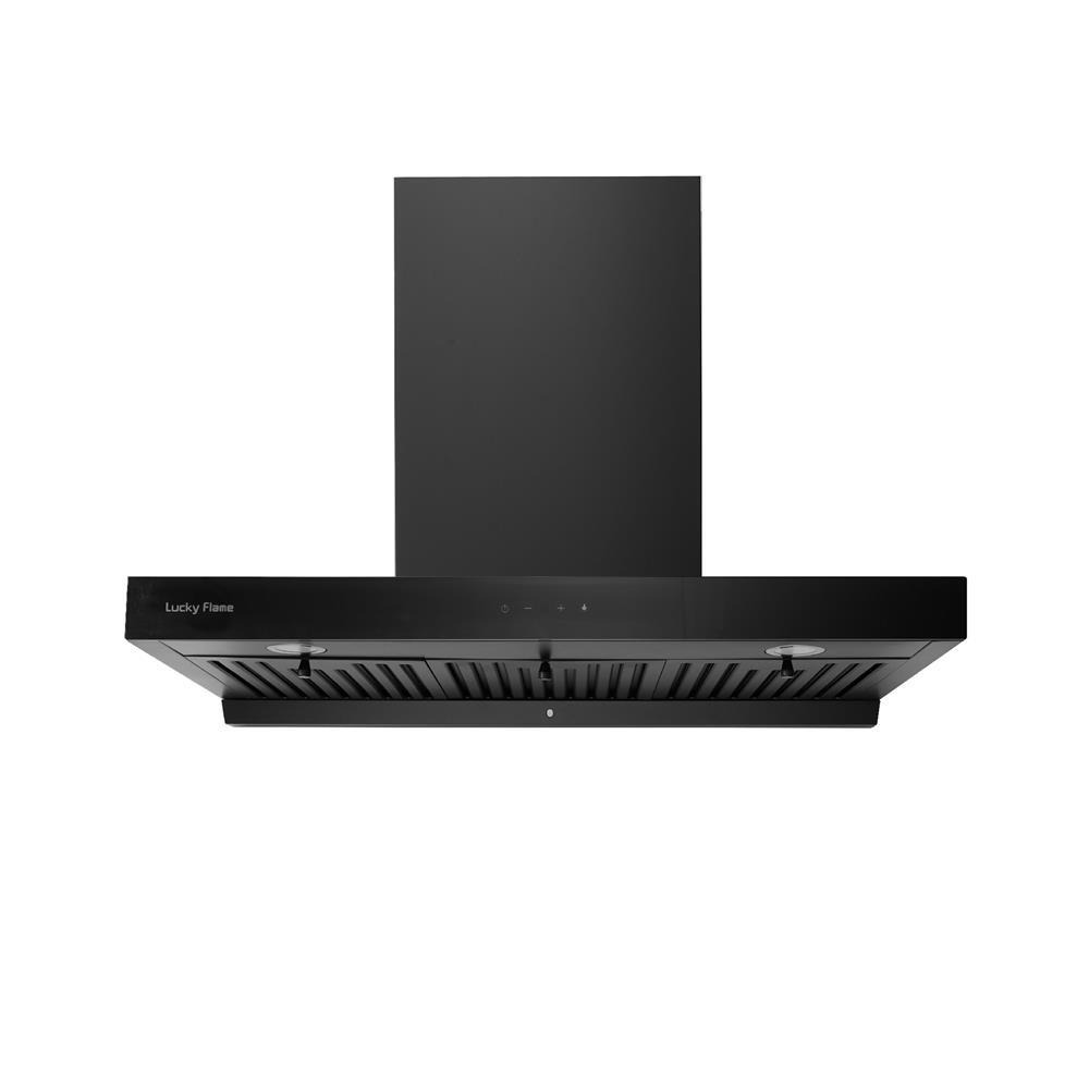 LUCKY FLAME เครื่องดูดควันกระโจม RG-971T(B) 90 ซม. จัดส่งโดย HomePro