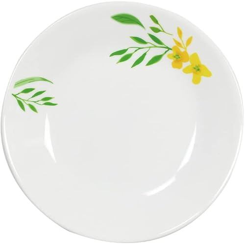 Corelle Small Plates Lightweight Break-resistant Microwave-safe Oven-safe Dishwasher-safe Noble Yell