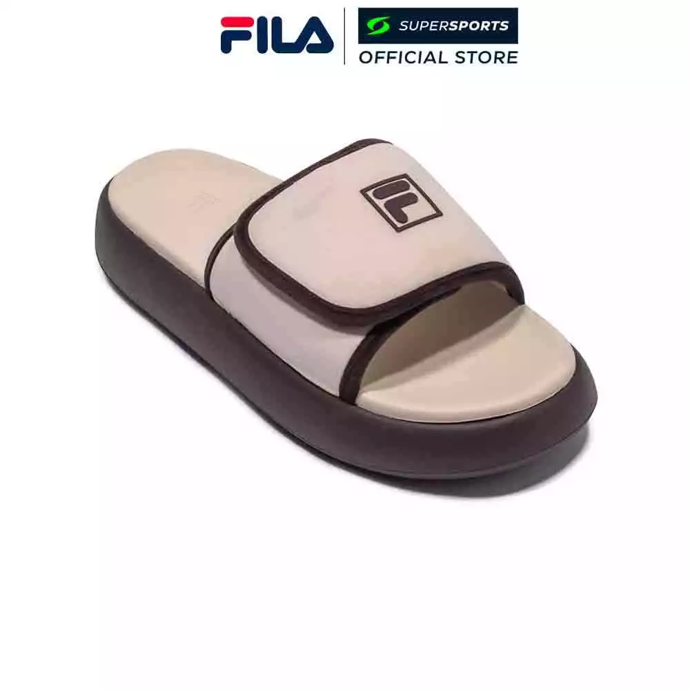 FILA Rizz รองเท้าแตะผู้หญิง สีเบจ