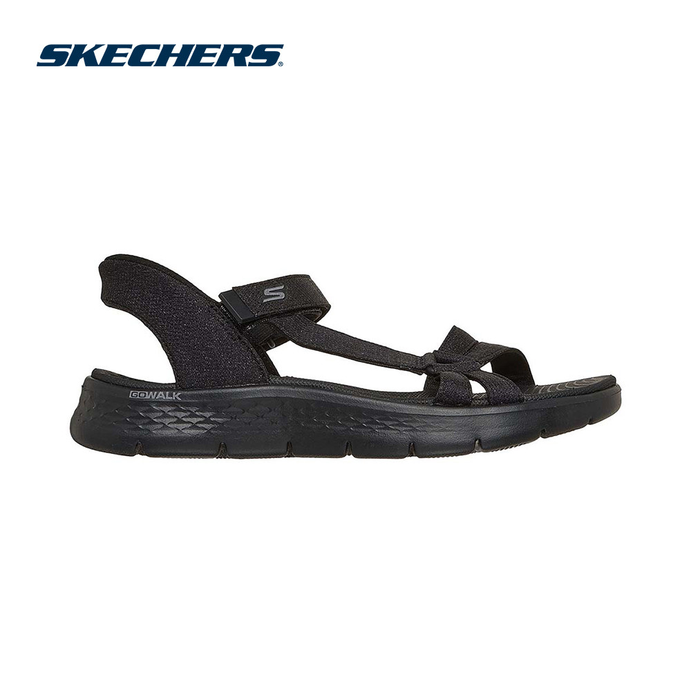 Skechers สเก็ตเชอร์ส รองเท้าแตะผู้หญิง Women Slip-Ins On-The-GO GOwalk Flex Illuminate Walking Sandals - 141481-BBK