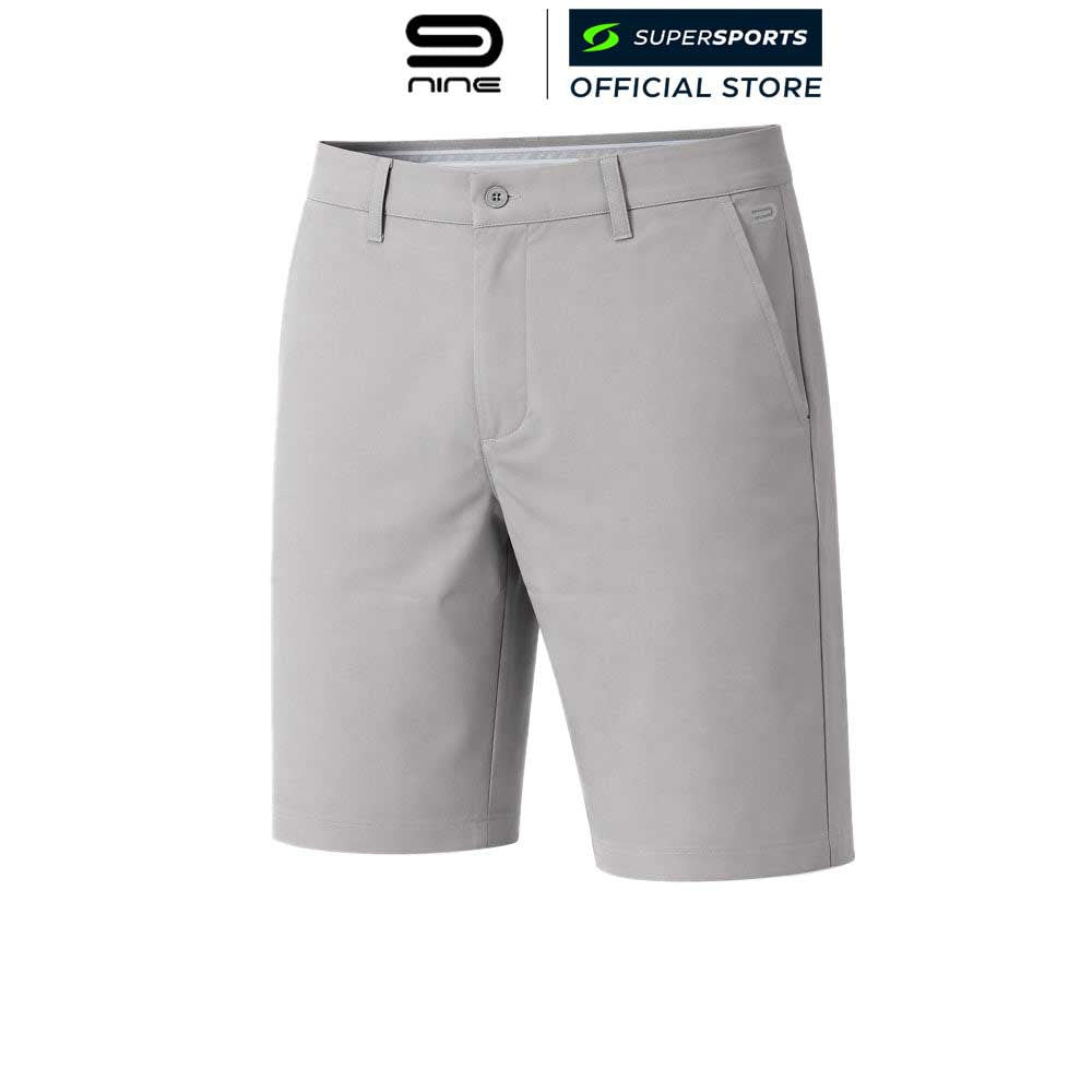 9NINE Grey N26 กางเกงกอล์ฟขาสั้นผู้ชาย