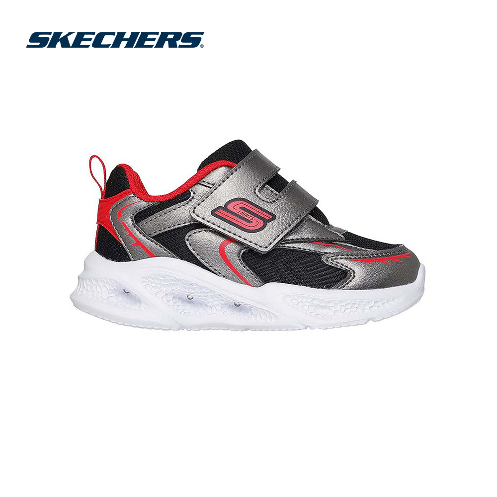 Skechers สเก็ตเชอร์ส รองเท้าเด็กผู้ชาย Boys S-Lights Meteor-Lights Glow Spike Shoes - 401498N-GURD (latest)