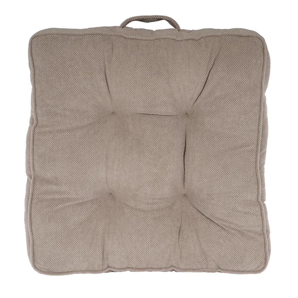HOME LIVING STYLE เบาะรองนั่ง  DORF 22X22 นิ้ว สีน้ำตาล จัดส่งโดย HomePro